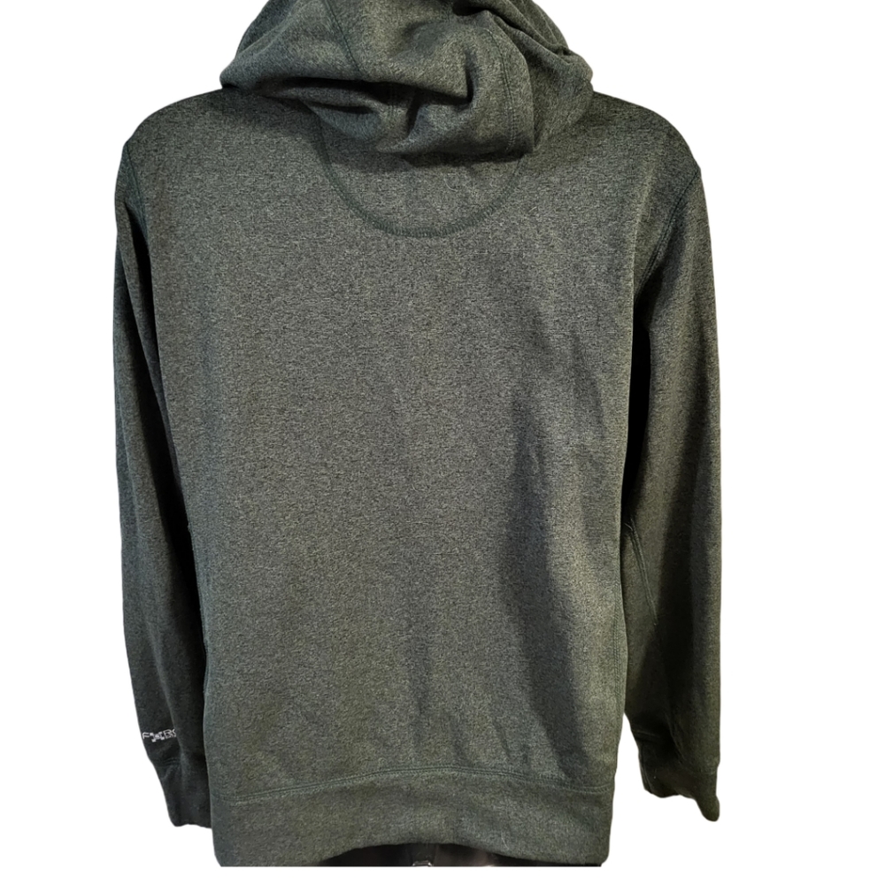 Carhart Force Heathered Dark Green & Peach Hoodie in Wmns S - Picture 3 of 7